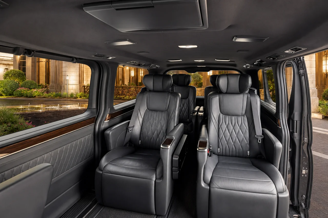 6-seat Granvia or similar 2